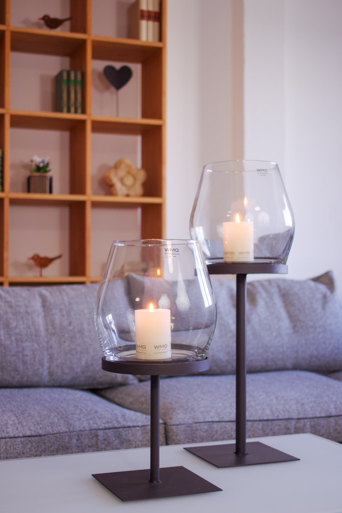 Eisen Windlicht Laurentius Höhe 50 cm Eisen Windlicht Laurentius Höhe 50 cm