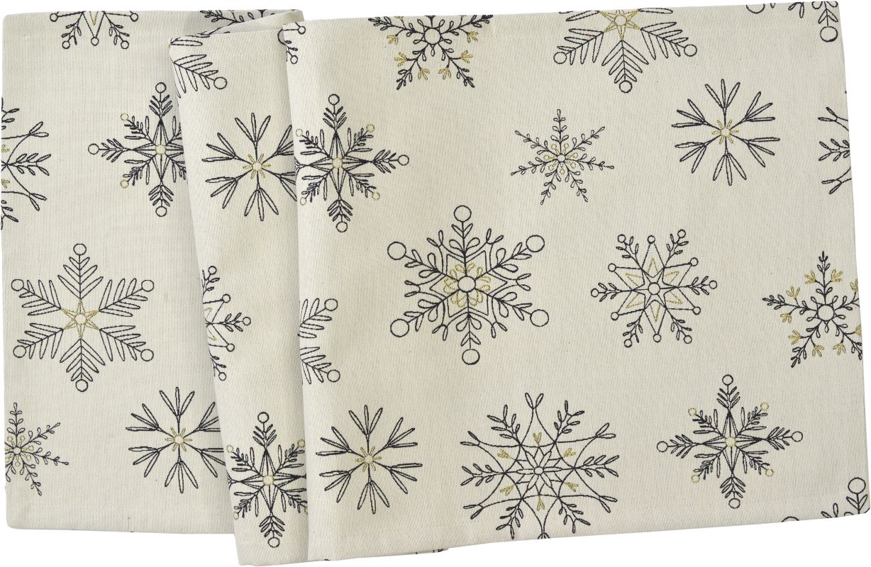 Tischläufer Blizzard 50 x 138 cm – Dekorativer Läufer mit feinem Wintermotiv