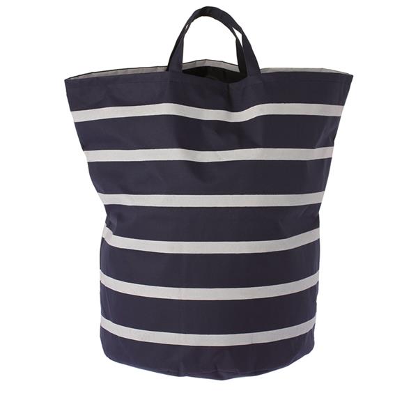 Riverdale Tasche Streifen Schöne, große Tragetasche mit gestreiftem Muster in den Farben Blau und Weiß von Riverdale