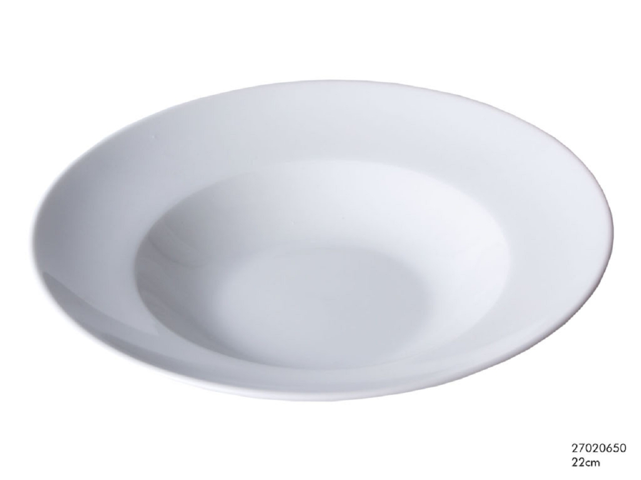 Pastateller - weiß, 22cm Pastateller - weiß, 22cm