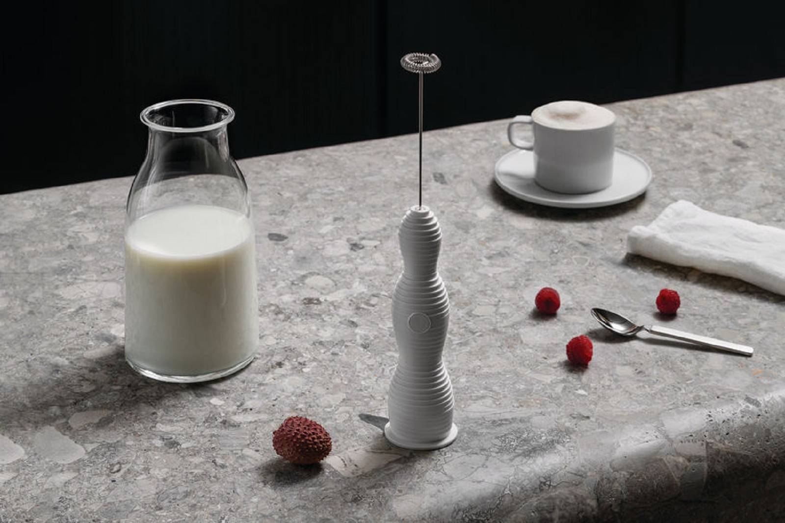 Pulcina - Milchschäumer, weiß Pulcina - Milchschäumer, weiß