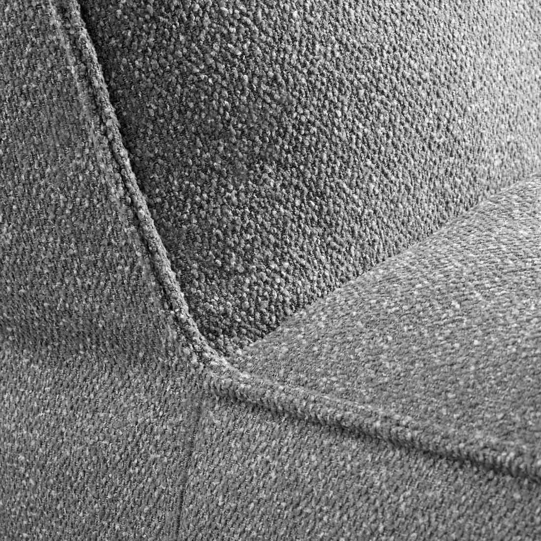 GROW Lounge Ecksitzer-Modul Stone Bouclé