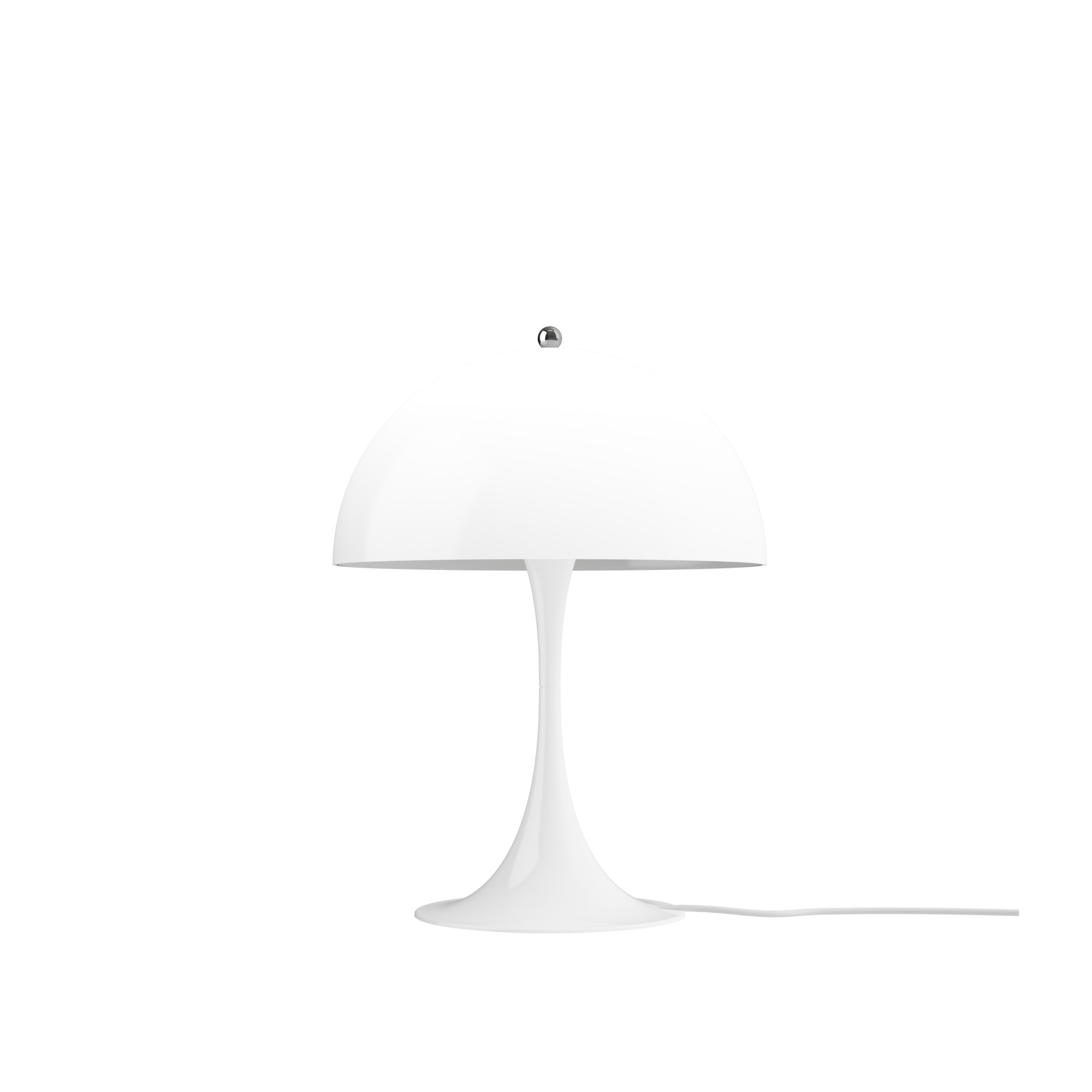 Panthella 320 Tischleuchte Weiß Opal Acryl