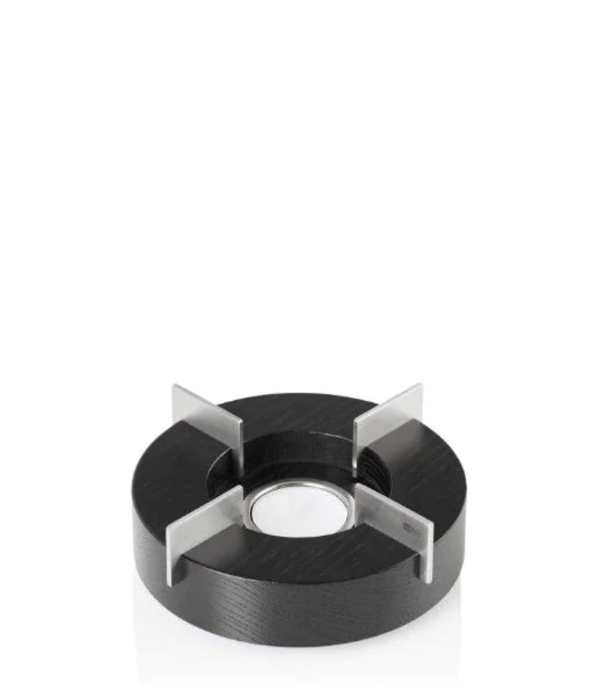 Tuto Stövchen und Speisenwärmer schwarz - aus edlem Eschenholz Ø 14,5 cm.jpg Tuto Stövchen und Speisenwärmer schwarz - aus edlem Eschenholz