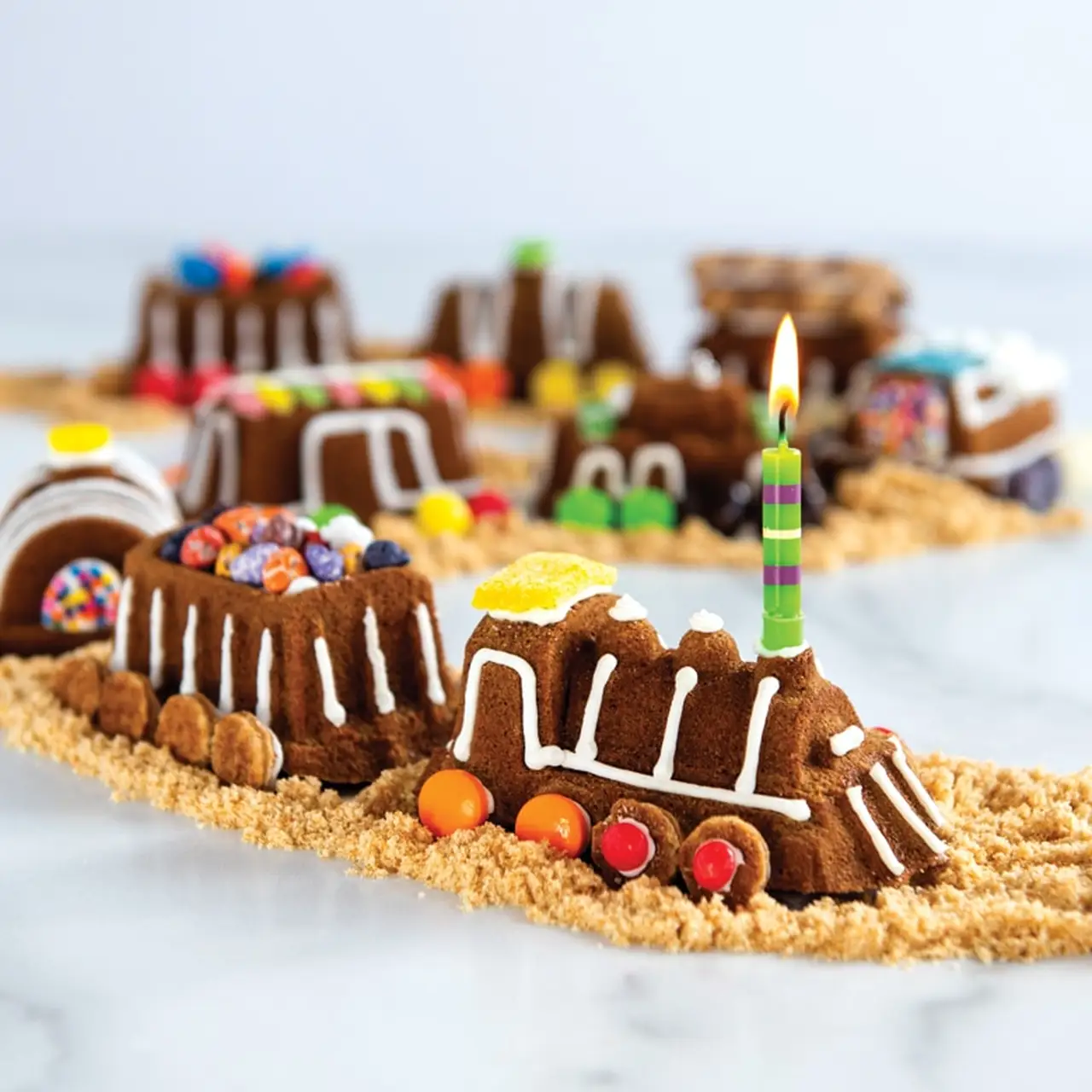 Backform Train Cake - Zug 9-fach