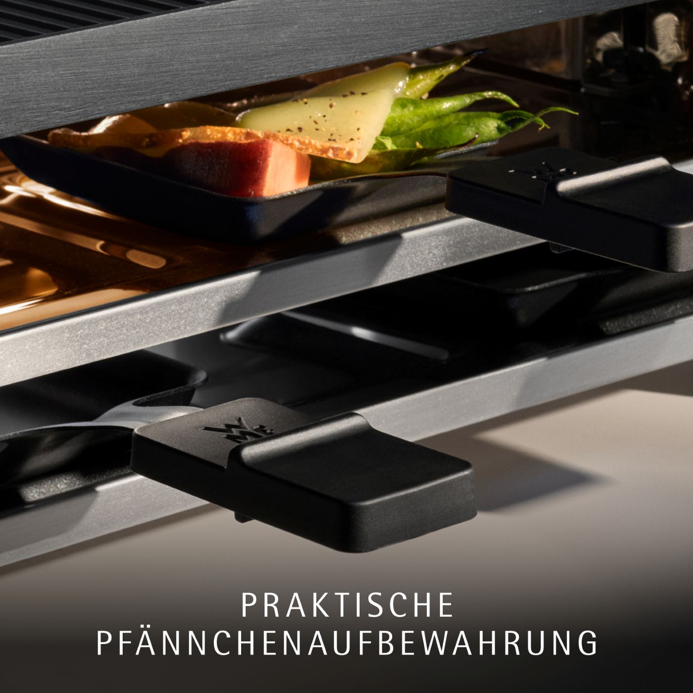 Lono Raclette für 4 Personen mit wendbarer Alugussplatte