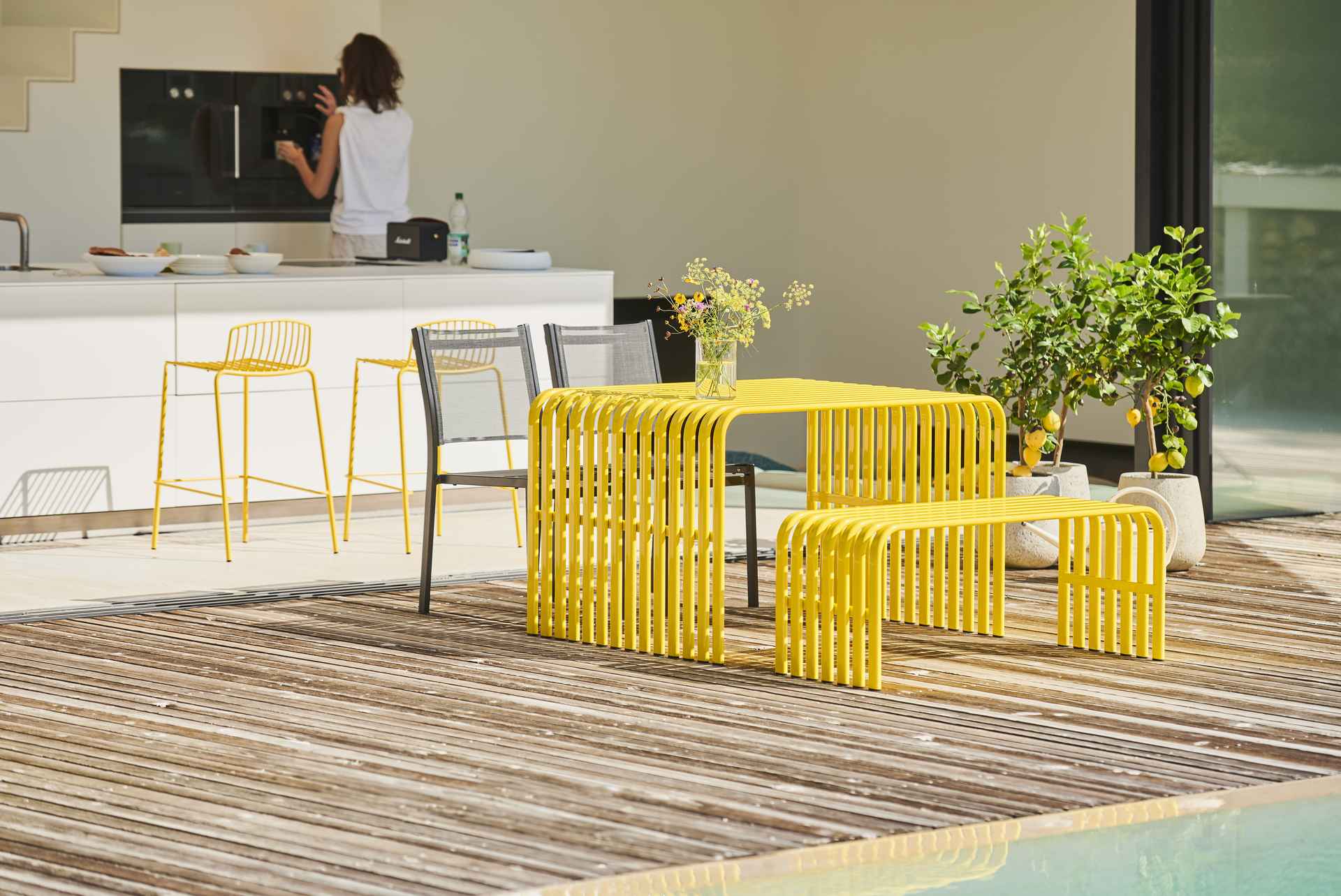 Tisch Campus Stahl Zinkgelb Tisch Campus Stahl Zinkgelb