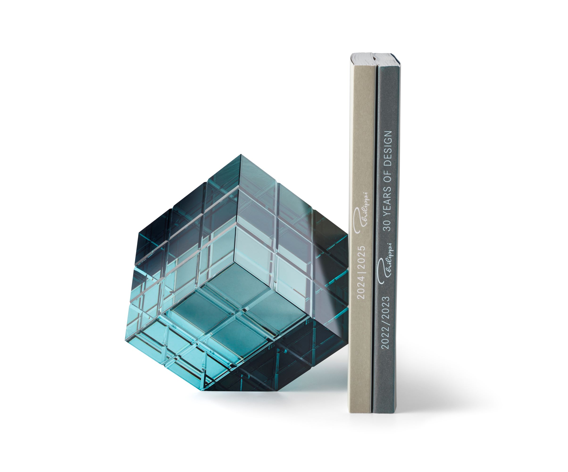 Tara Buchstütze - smaragdgrüner Cube