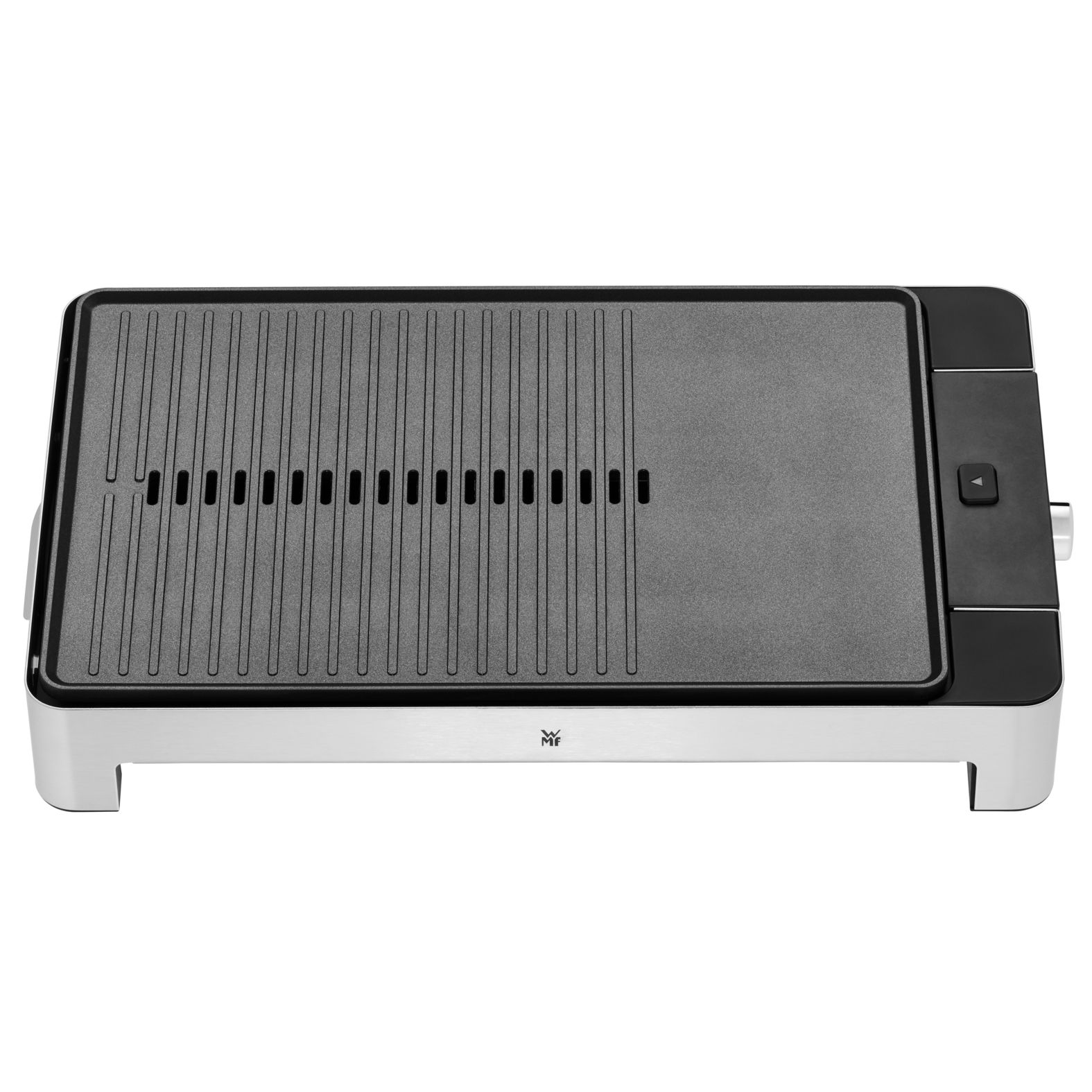 Lono Tischgrill mit flacher & gerippter Grillplatte - LED-Temperaturregelung