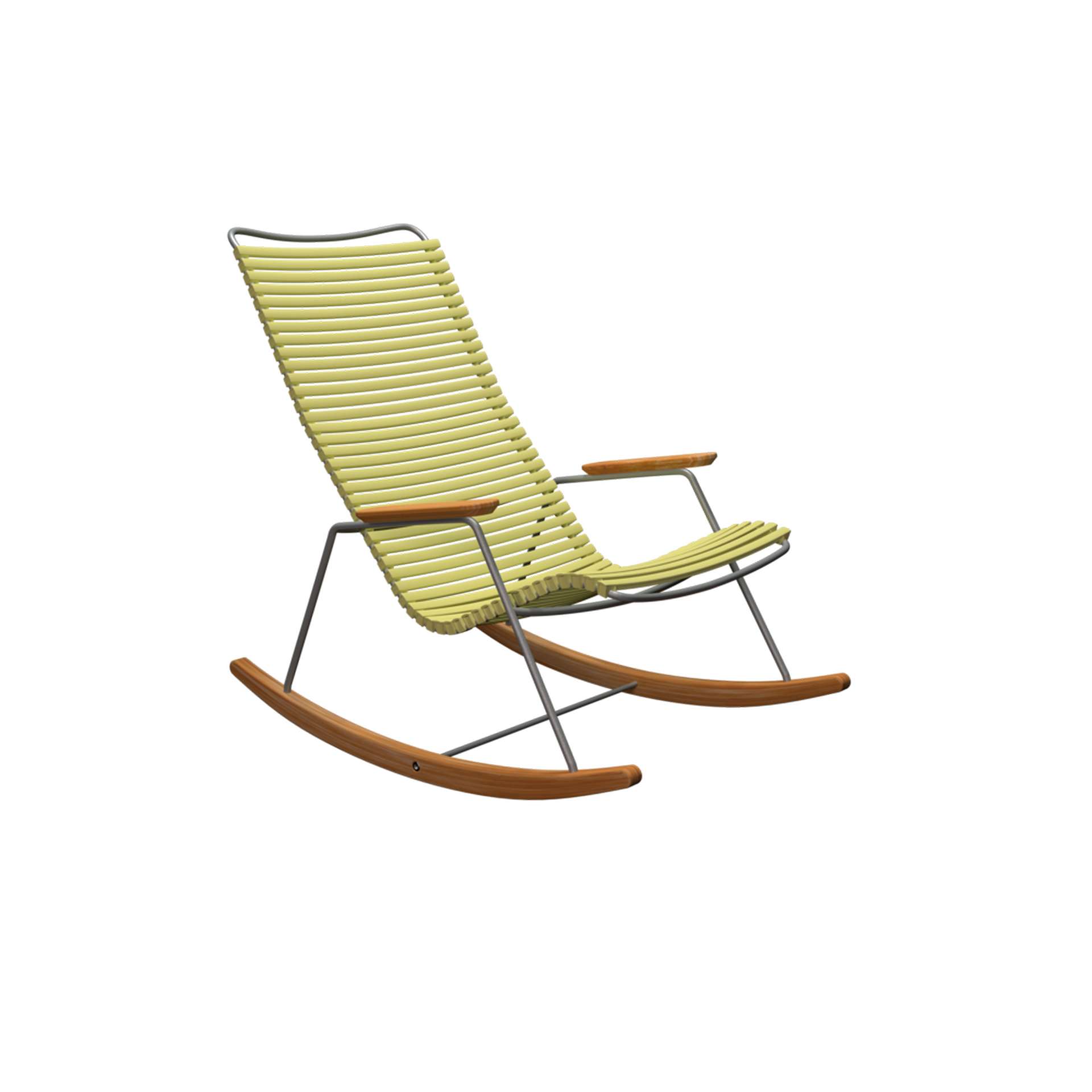 Outdoor Schaukelstuhl Click Zitronengelb Outdoor Schaukelstuhl Click Zitronengelb