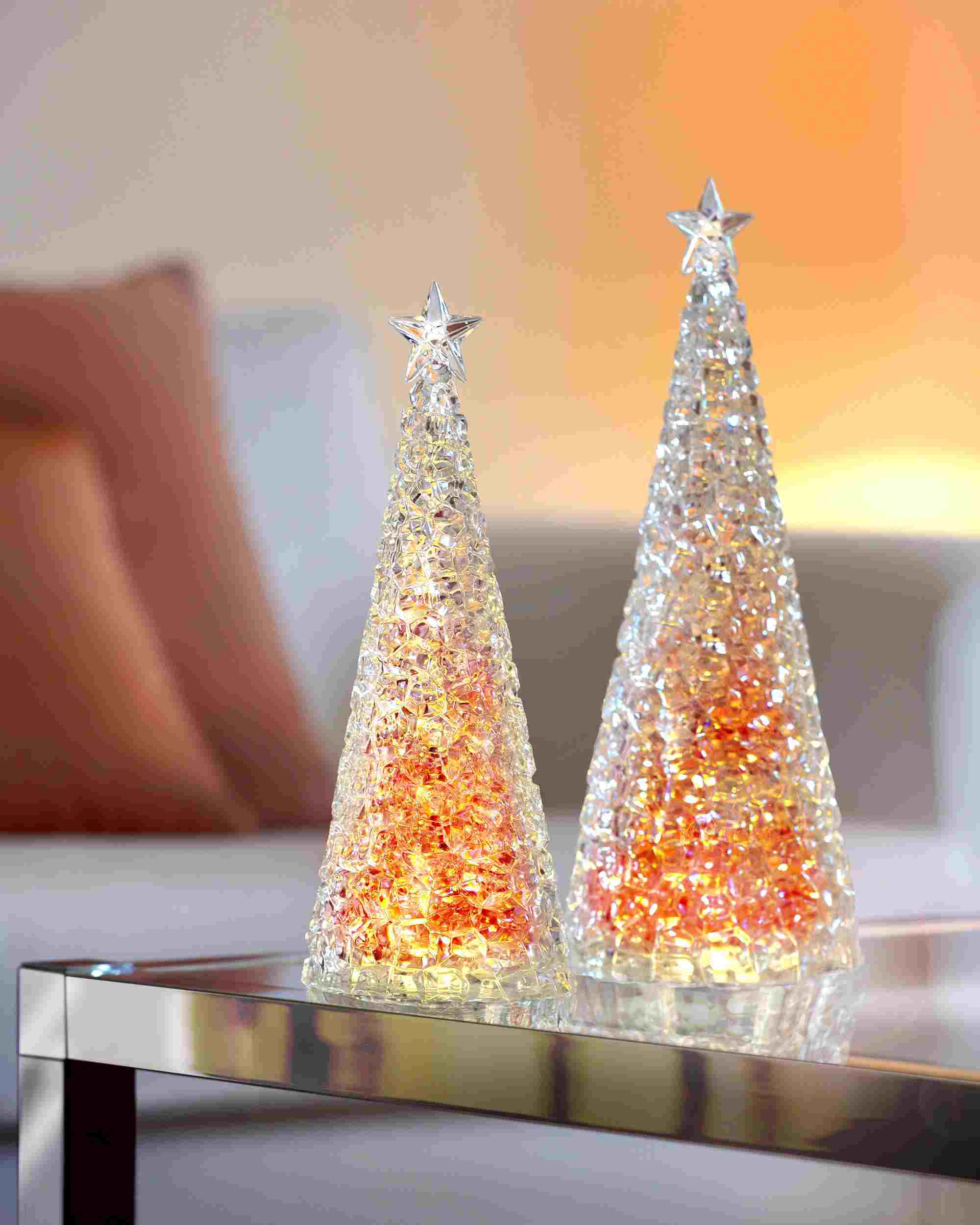GLAMOR - Rot, Dekoleuchte 33 cm