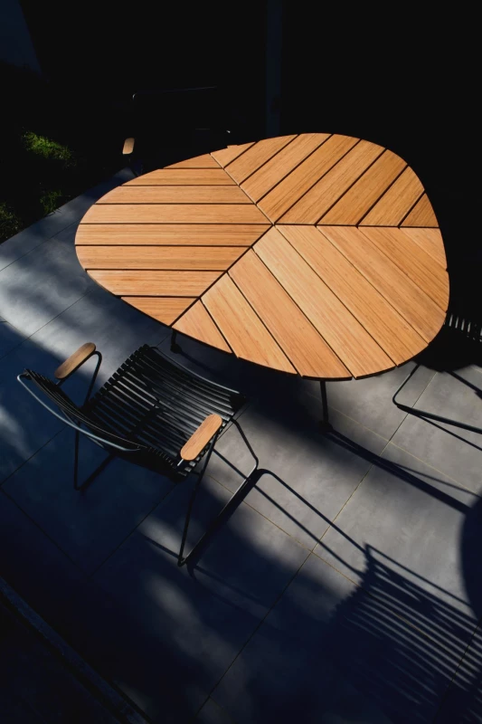 Bambus Gartenmöbel Tisch Bambus Gartentisch gepflegt