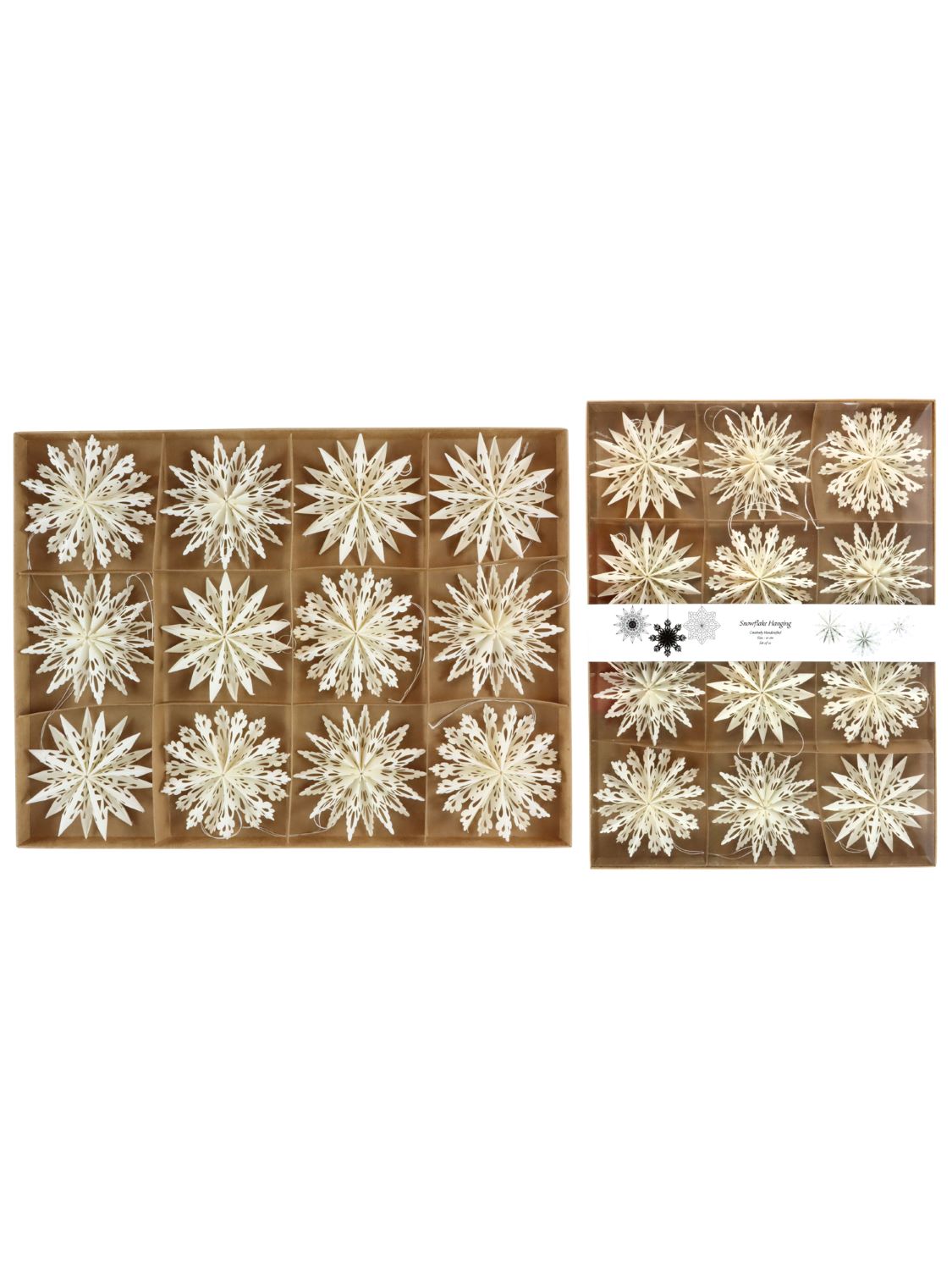 Deko-Sterne Lucia – Festliche Papiersterne für stilvolle Weihnachtsdekoration Deko-Sterne Lucia – Festliche Papiersterne für stilvolle Weihnachtsdekoration