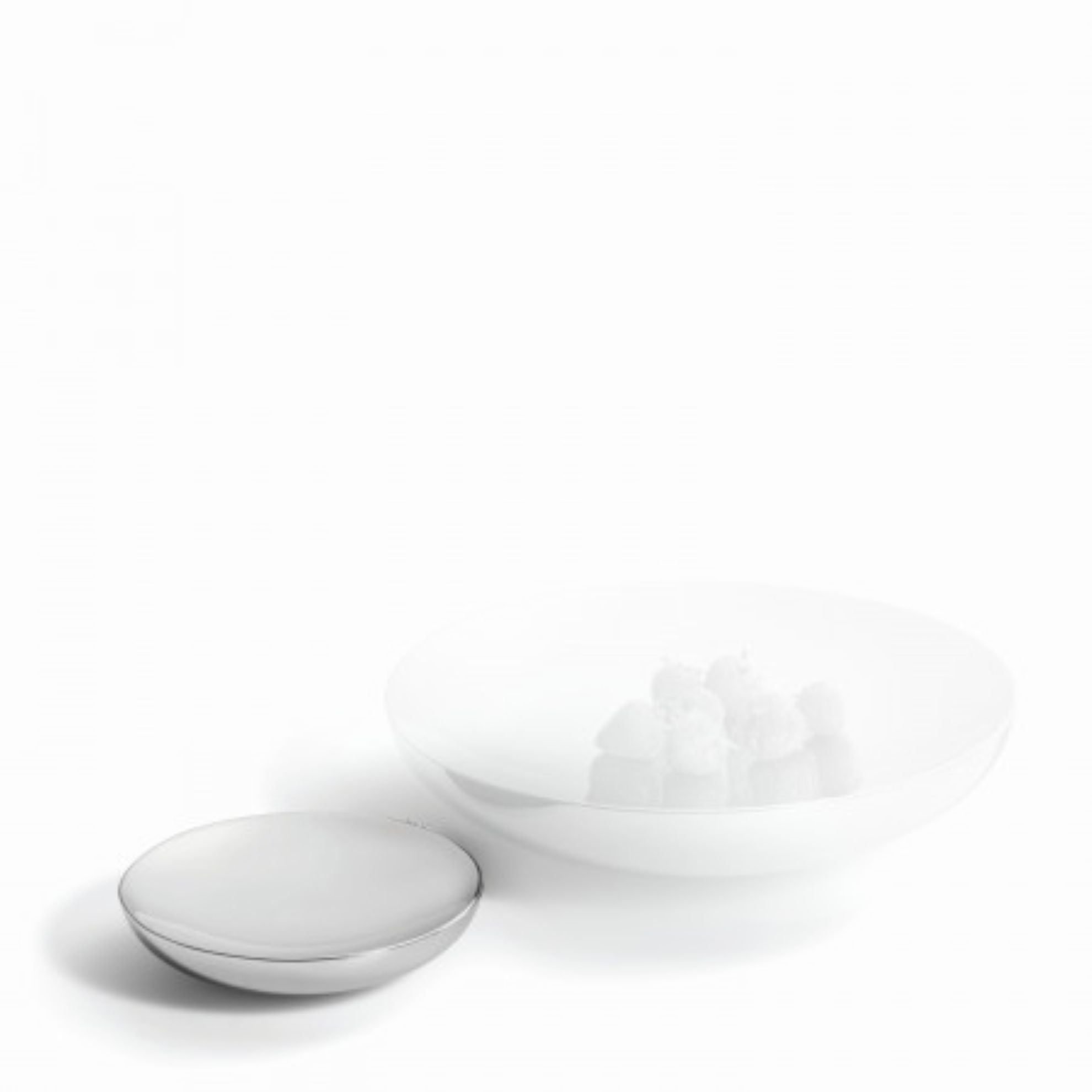 UNO hochglanzpolierte Schale - doppelwandiger Edelstahl mit Kühleffekt, Größe S UNO hochglanzpolierte Schale - doppelwandiger Edelstahl mit Kühleffekt, Größe S