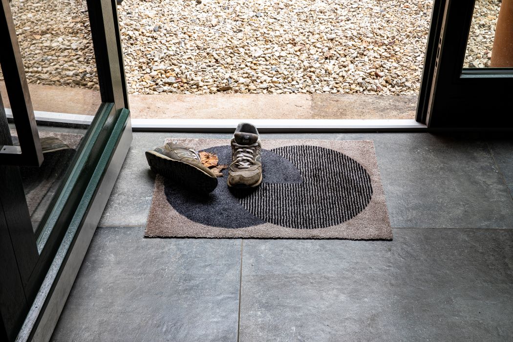 Manhattan Fußmatte Circle – modern, waschbar & rutschfest Manhattan Fußmatte Circle – modern, waschbar & rutschfest