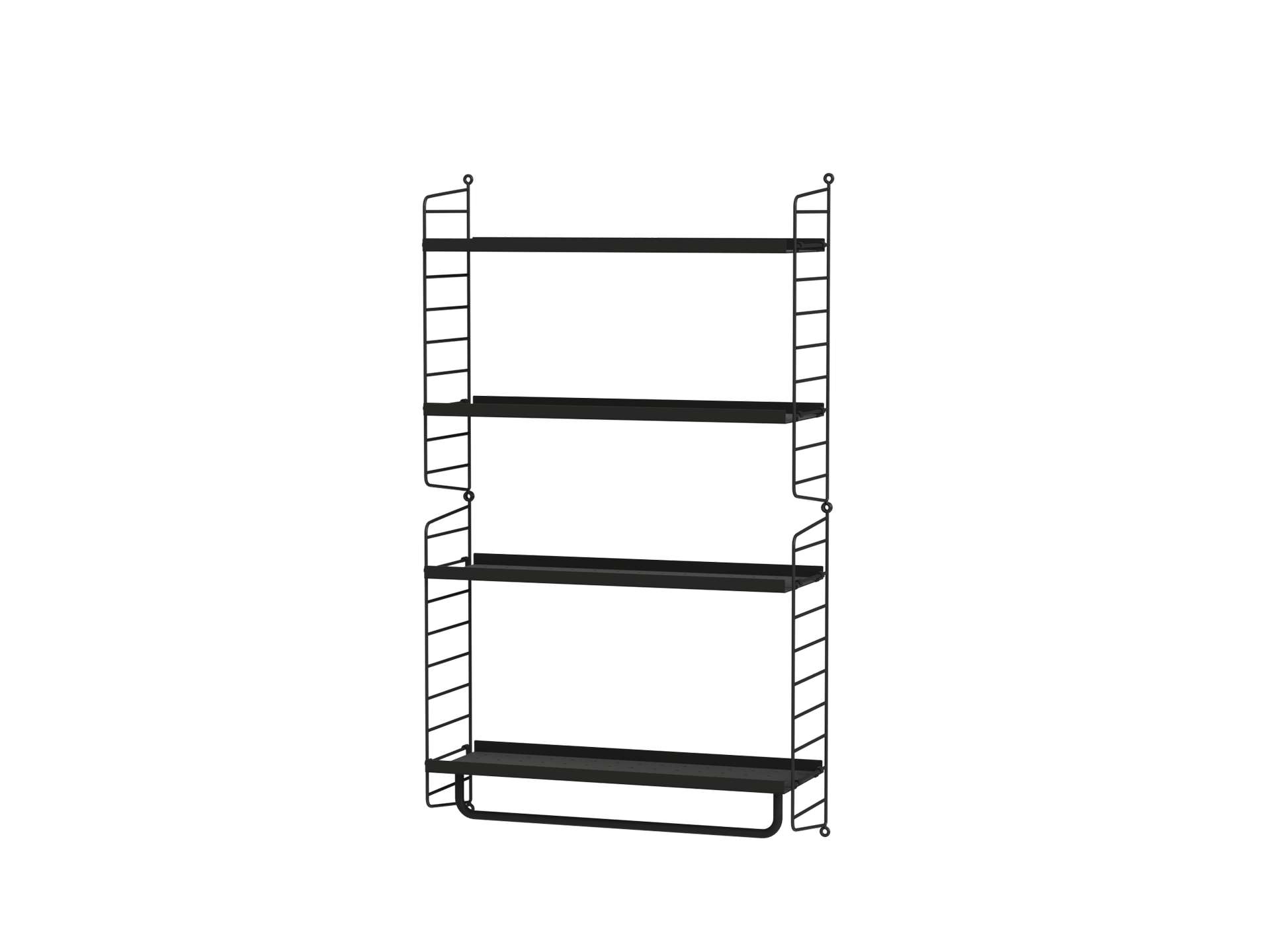 Hohes Küchenregal Wand Schwarz Hohes Küchenregal Wand Schwarz