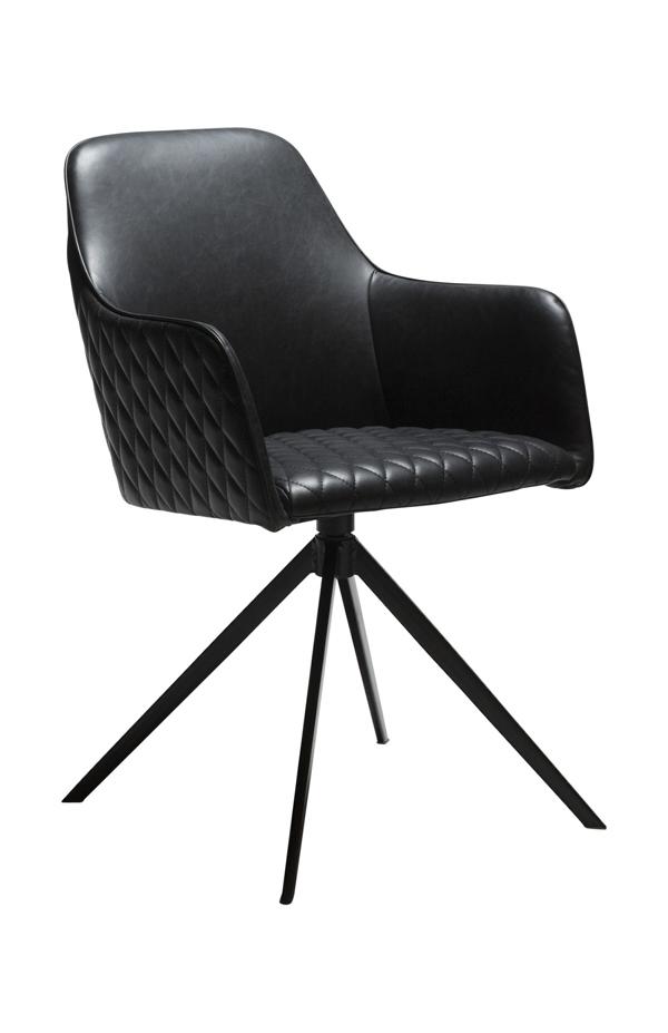 Max Stuhl Kunstleder schwarz Max Stuhl Kunstleder schwarz