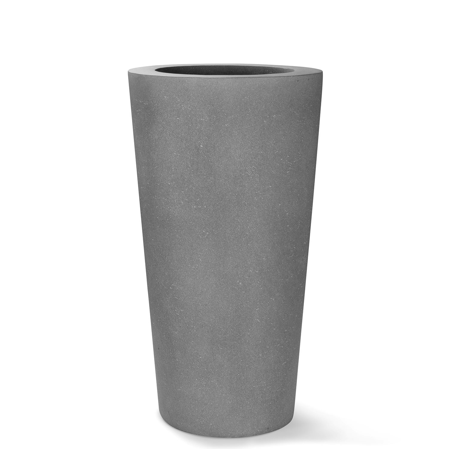 Polystone Conical Outdoor Bodenvase Ø 43 cm, Höhe 80 cm grau Polystone Conical Outdoor Bodenvase Ø 43 cm, Höhe 80 cm grau