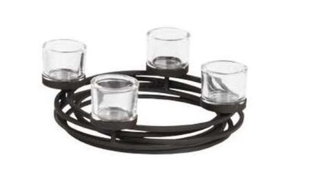 Eisenleuchter Rampak 4-flg