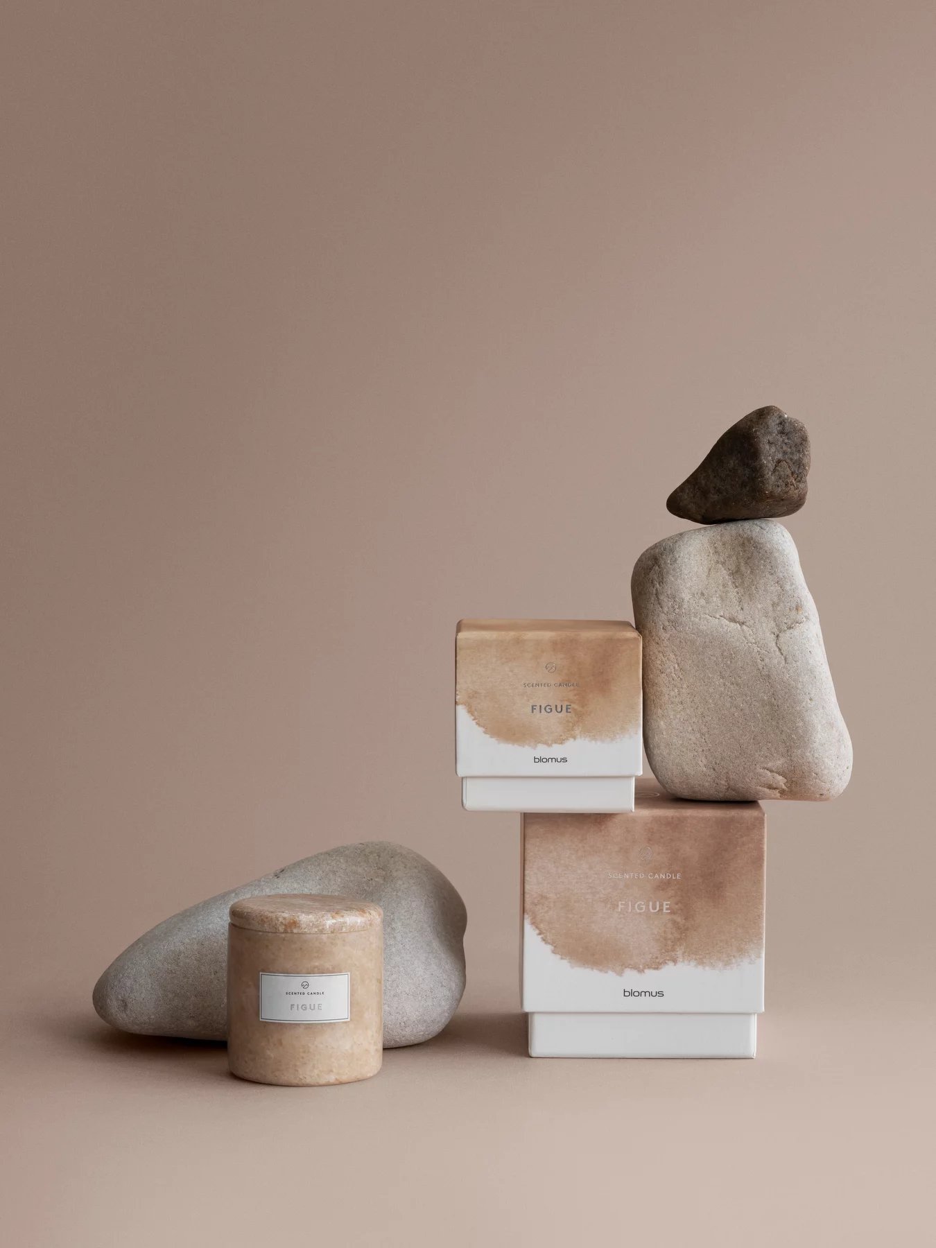 Duftkerze Frabli - 100% nachhaltiger Sojawachs Duftkerze Frabli - 100% nachhaltiger Sojawachs L Indian Tan Duft: Figue