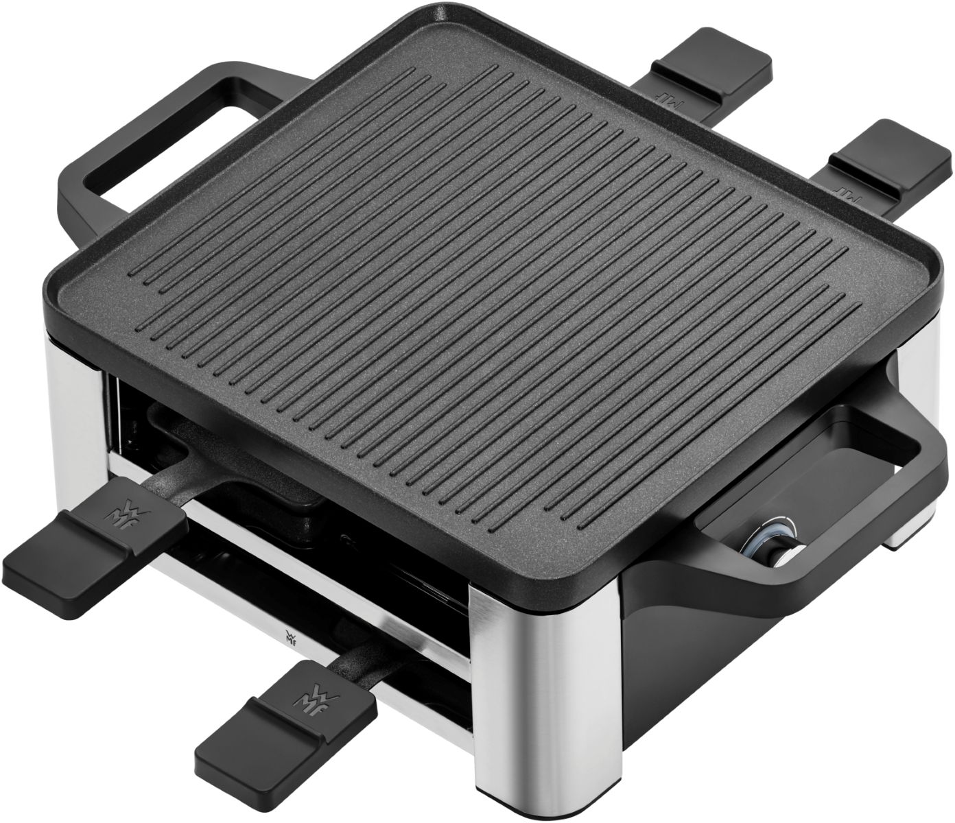 Lono Raclette für 4 Personen mit wendbarer Alugussplatte Lono Raclette für 4 Personen mit wendbarer Alugussplatte