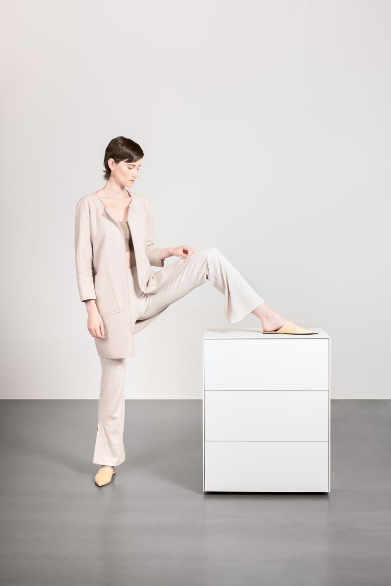 Connect Container mit 3 Schubkästen schmal Connect Container mit 3 Schubkästen schmal