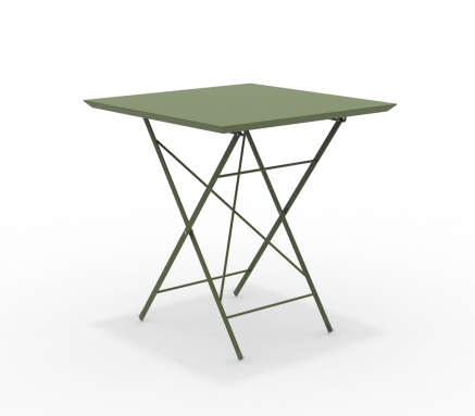 STEP - robuster Outdoortisch klappbar 70x70 cm mintgrün STEP - robuster Outdoortisch klappbar 70x70 cm mintgrün