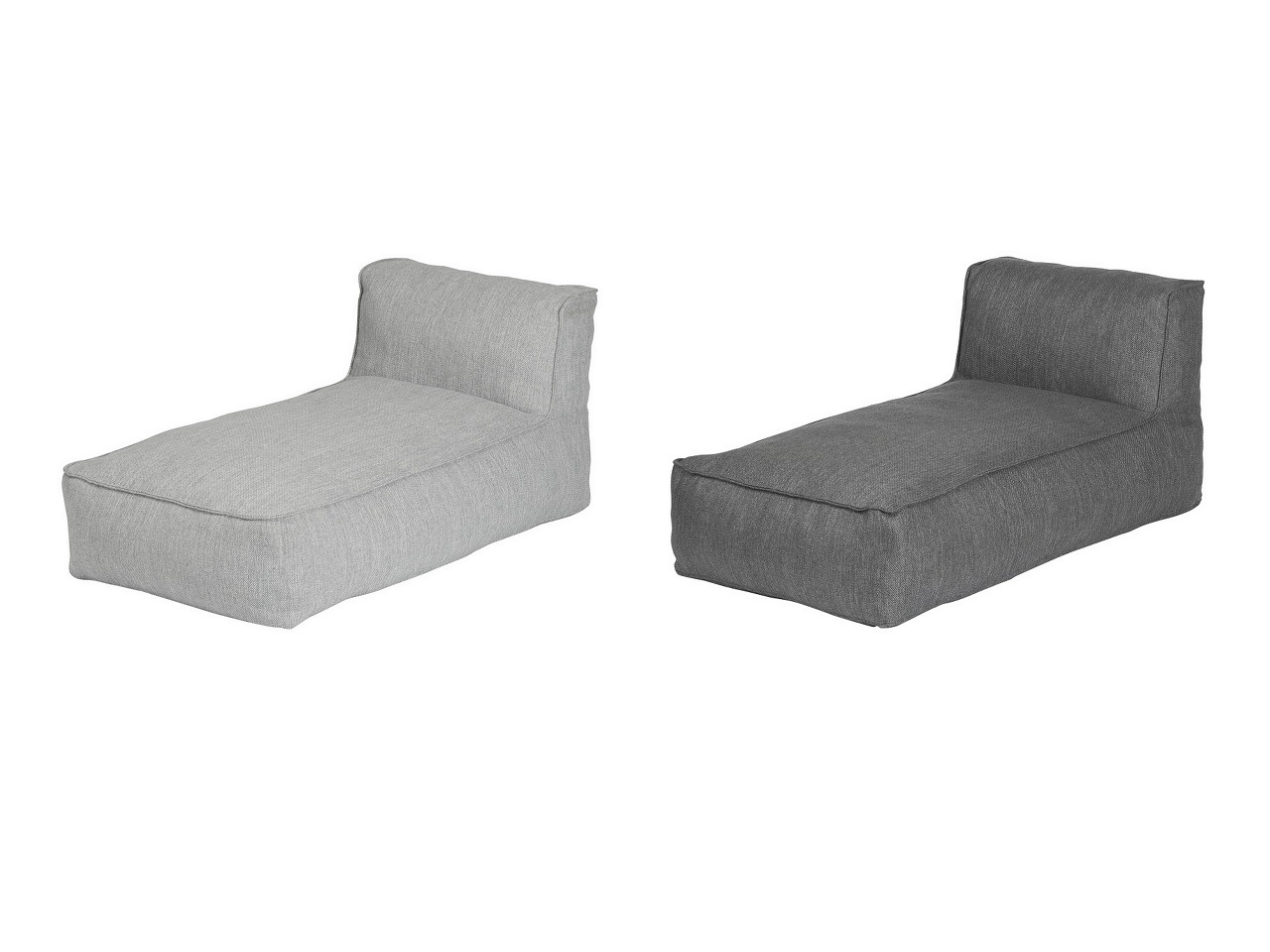 GROW Chaiselongue - Outdoor Lounge Modul 4 Coal