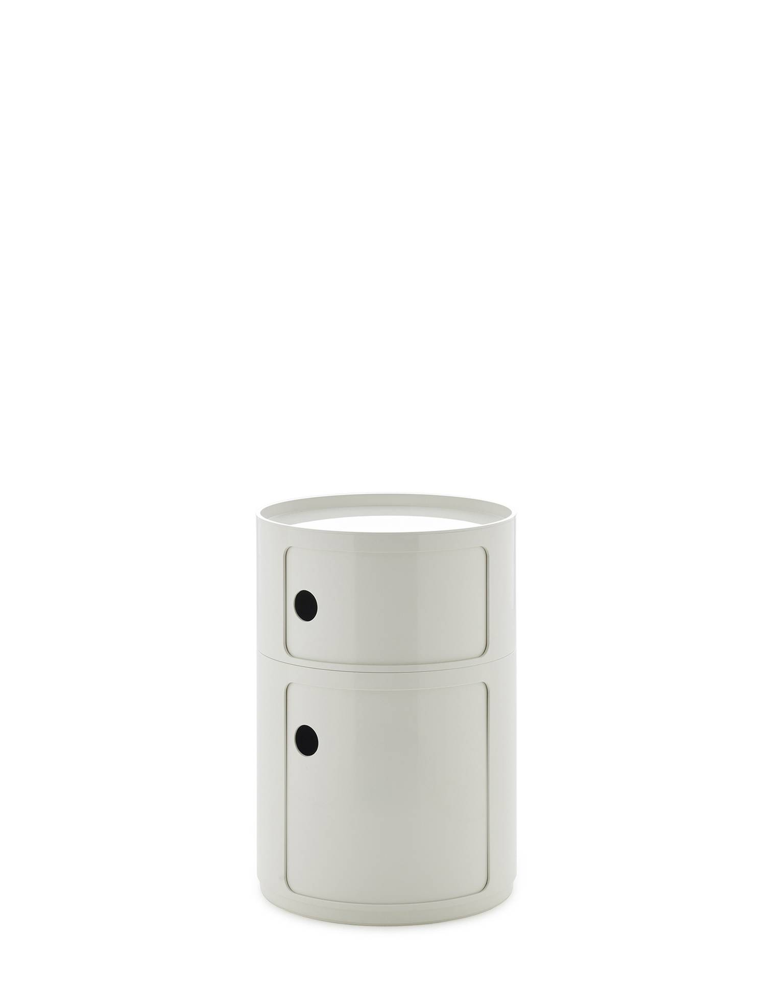 Componibili New Big Container Weiß Ohne Rollen 2 Elemente