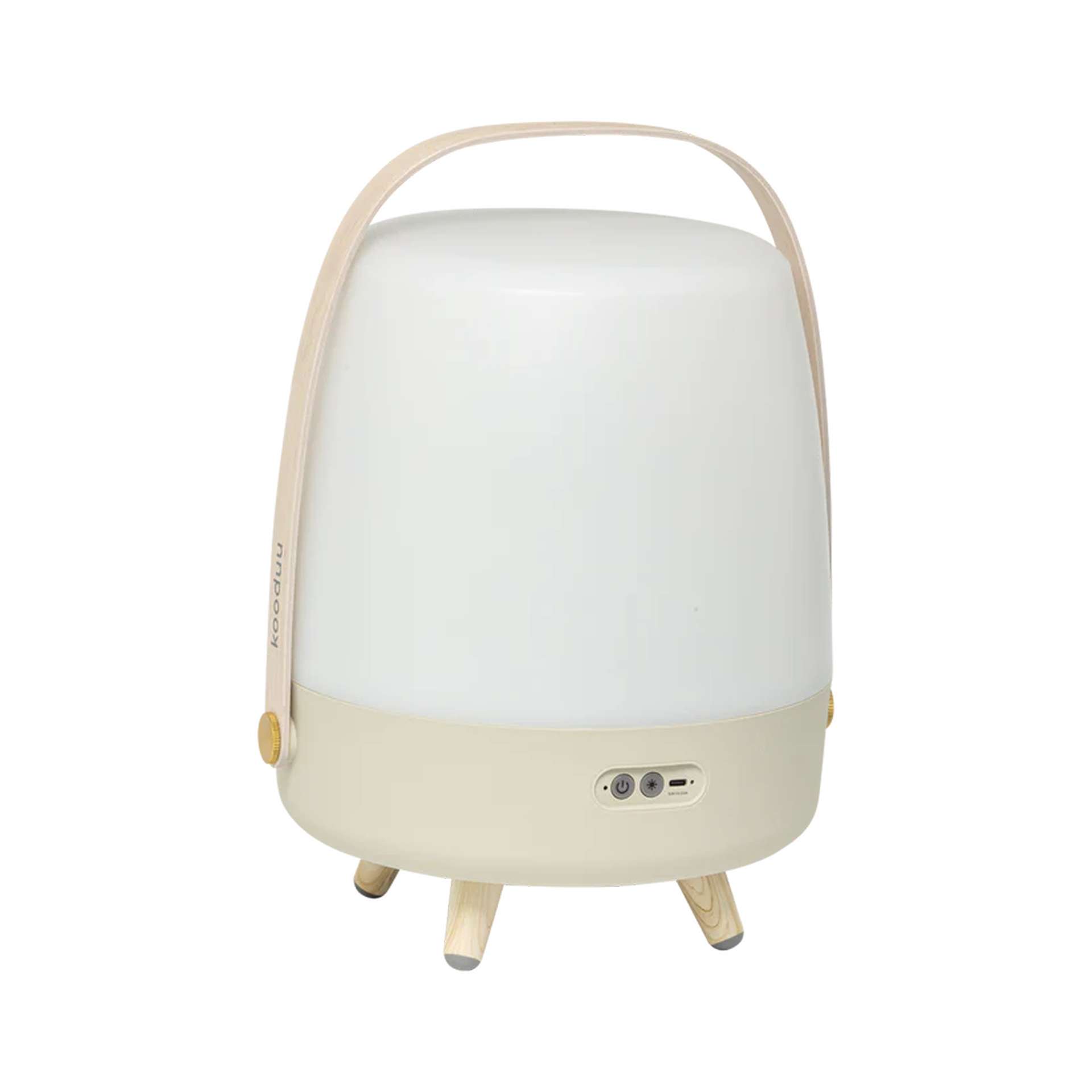 Lite-up Play, Bluetooth-Lautsprecher mit LED Lampe Sand