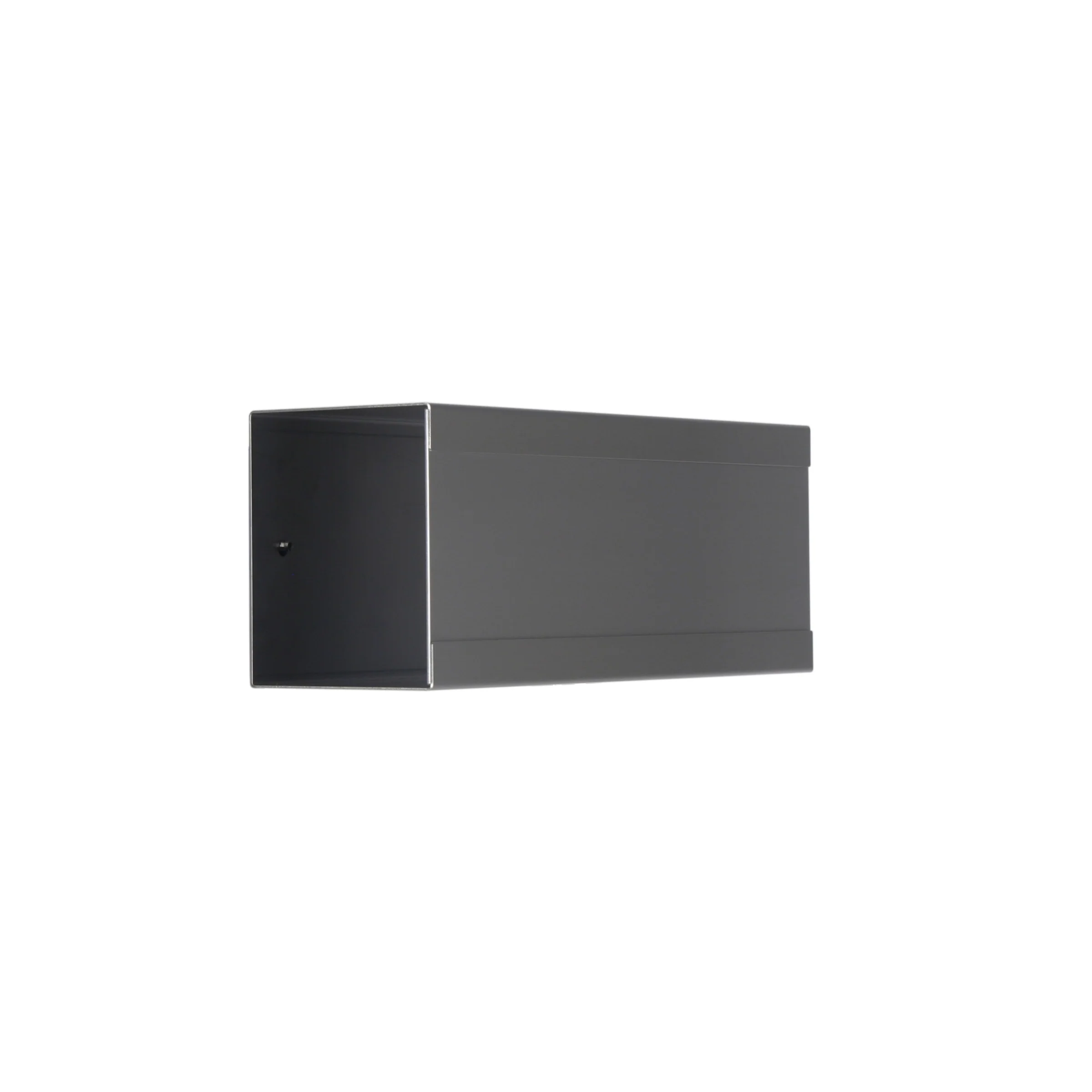 newsbox-metal-360_Zeitungsbox_Keilbach_Designprodukte_2400x2400.webp Zeitungsbox für Glasnost Briefkasten Edelstahl lackiert Anthrazit