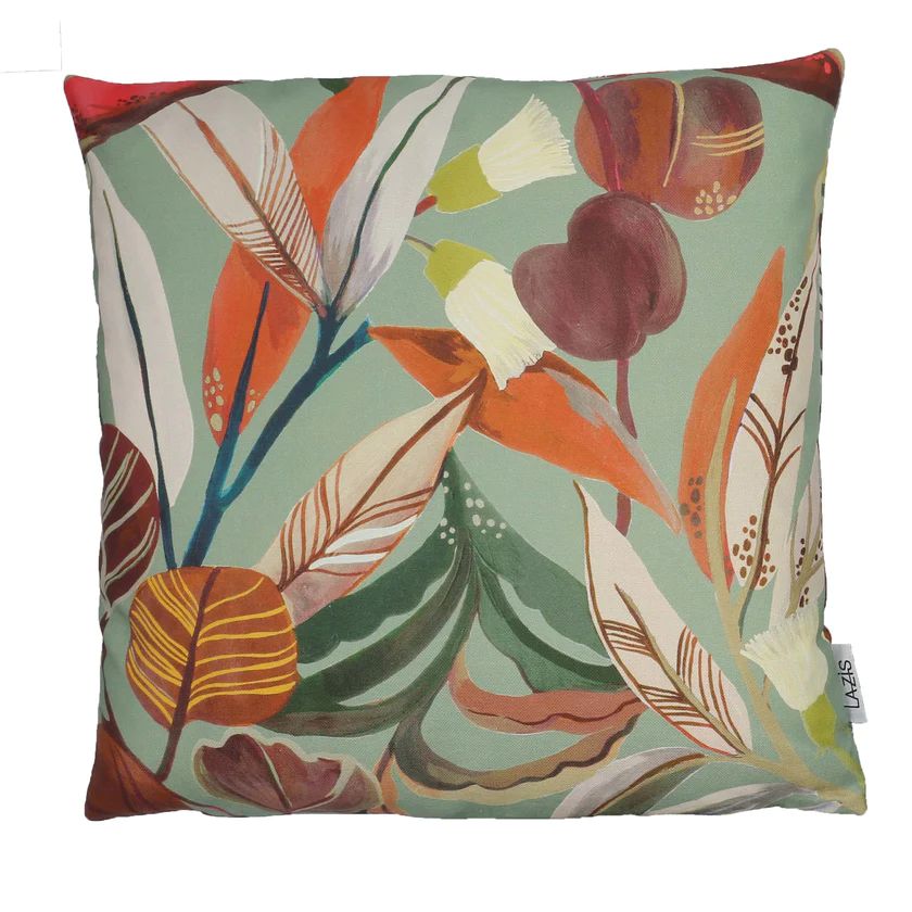 Kissenhülle Edith 40x40 cm - Florales Design 100% Baumwolle Kissenhülle Edith 40x40 cm - Florales Design 100% Baumwolle