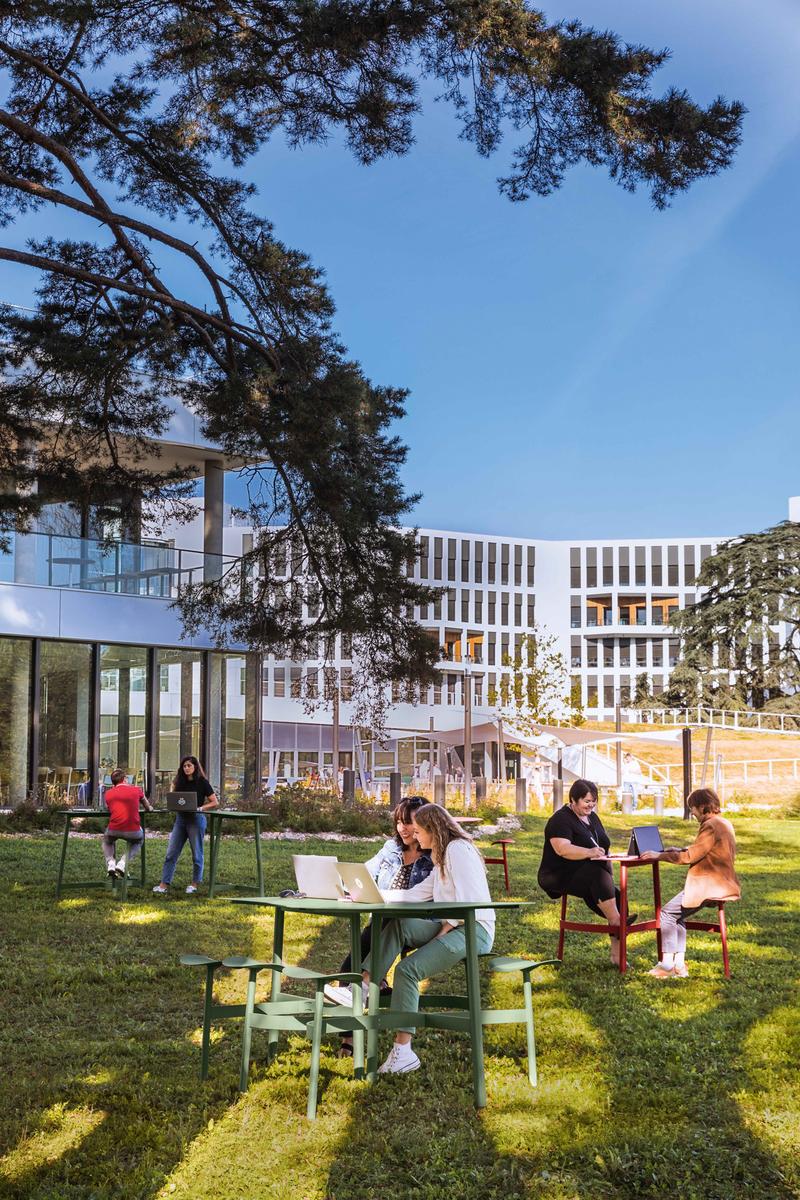 Bolder Outdoor-Büro 3-Sitzer Modular latte Beige