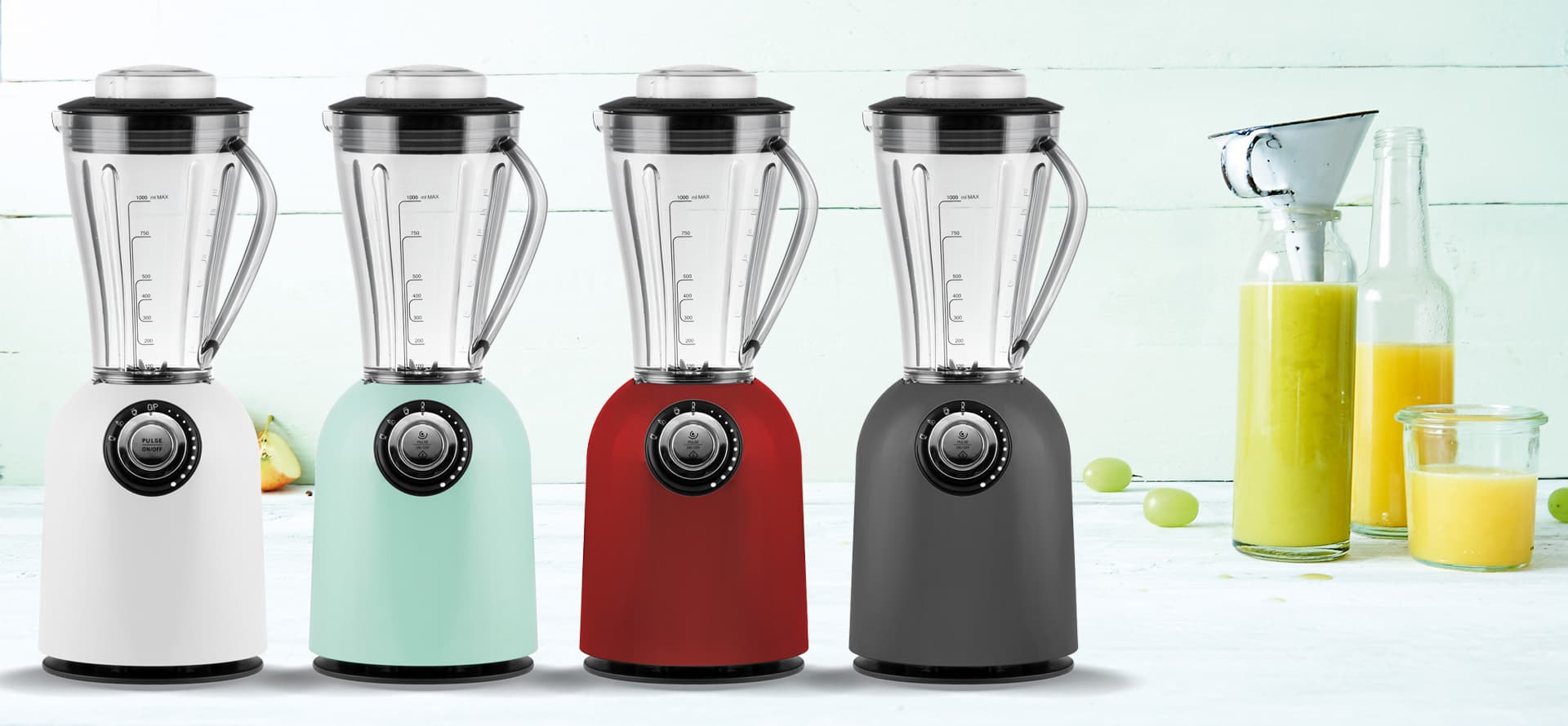 Hochleistungsmixer Attivo Weiß