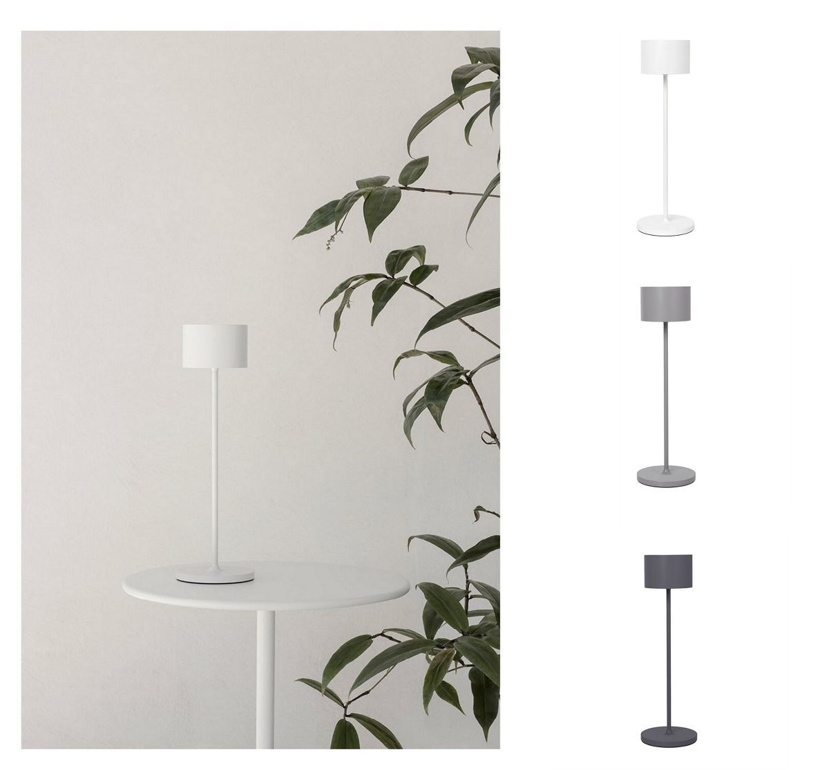 Kabellose LED-Leuchte FAROL Burned Metal