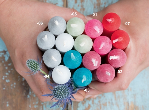 Mini Stabkerze H 10cm Ø22mm durchgefärbt Mini Stabkerze H 10cm Ø22mm durchgefärbt