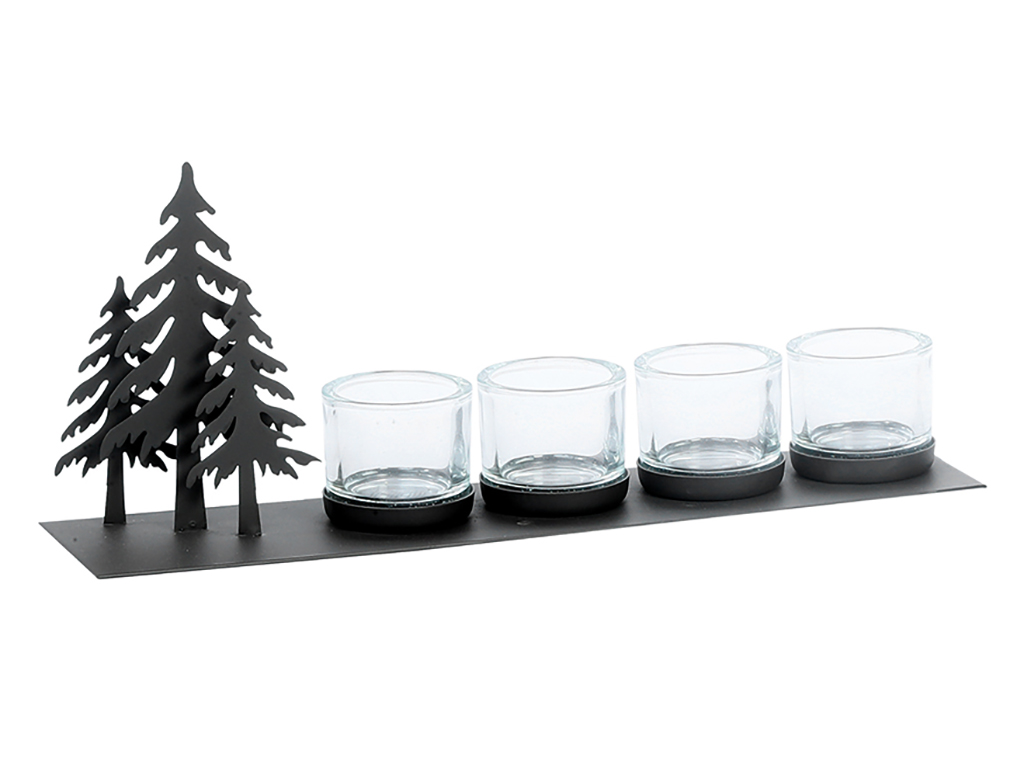 Eisenwindlicht Tanne weihnachtlich H 20 cm 10x 40 cm Eisenwindlicht Tanne weihnachtlich H 20 cm 10x 40 cm