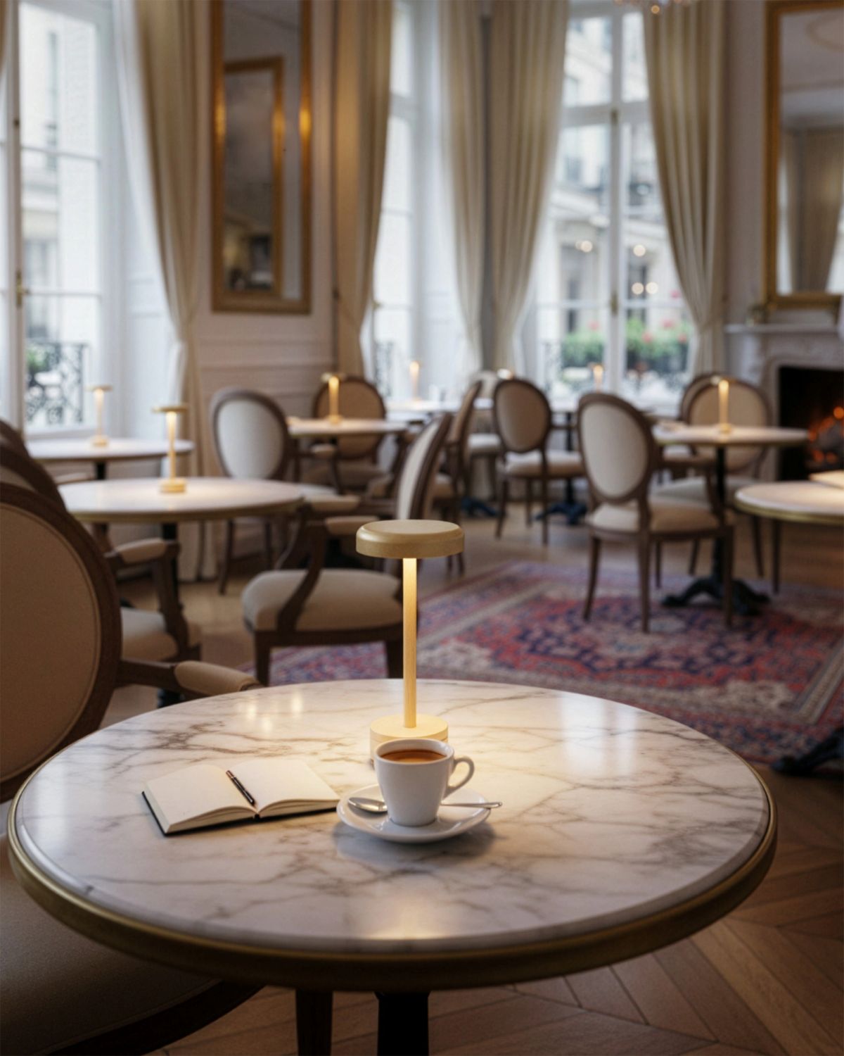 IENA LED Akku-Leuchte – Minimalistisches Design Schwarz IENA LED Akku-Leuchte – Minimalistisches Design Schwarz