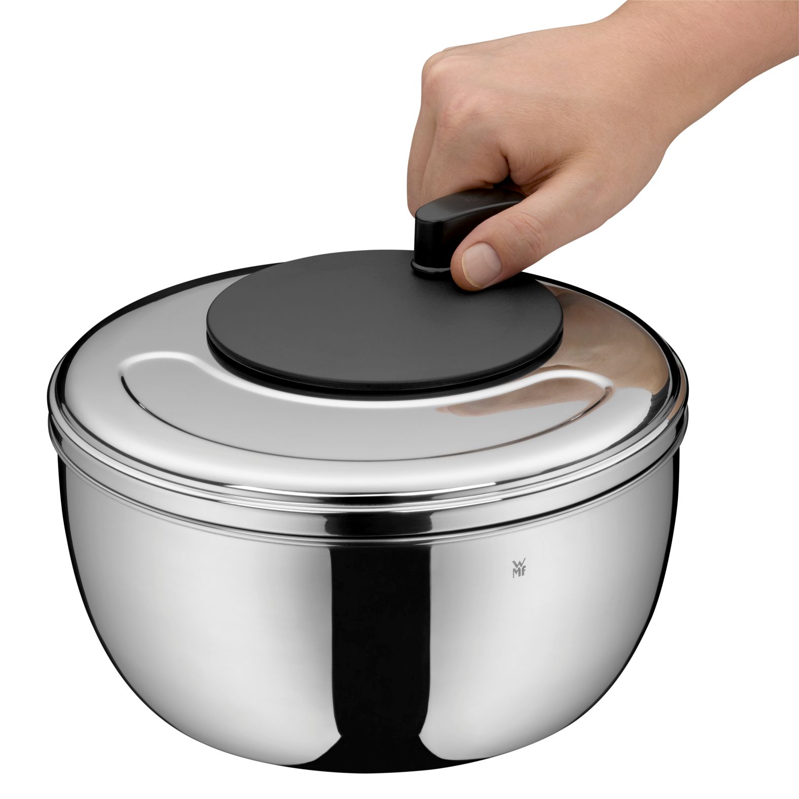 Gourmet Salatschleuder mit Siebeinsatz & Frischhaltedeckel Gourmet Salatschleuder mit Siebeinsatz & Frischhaltedeckel