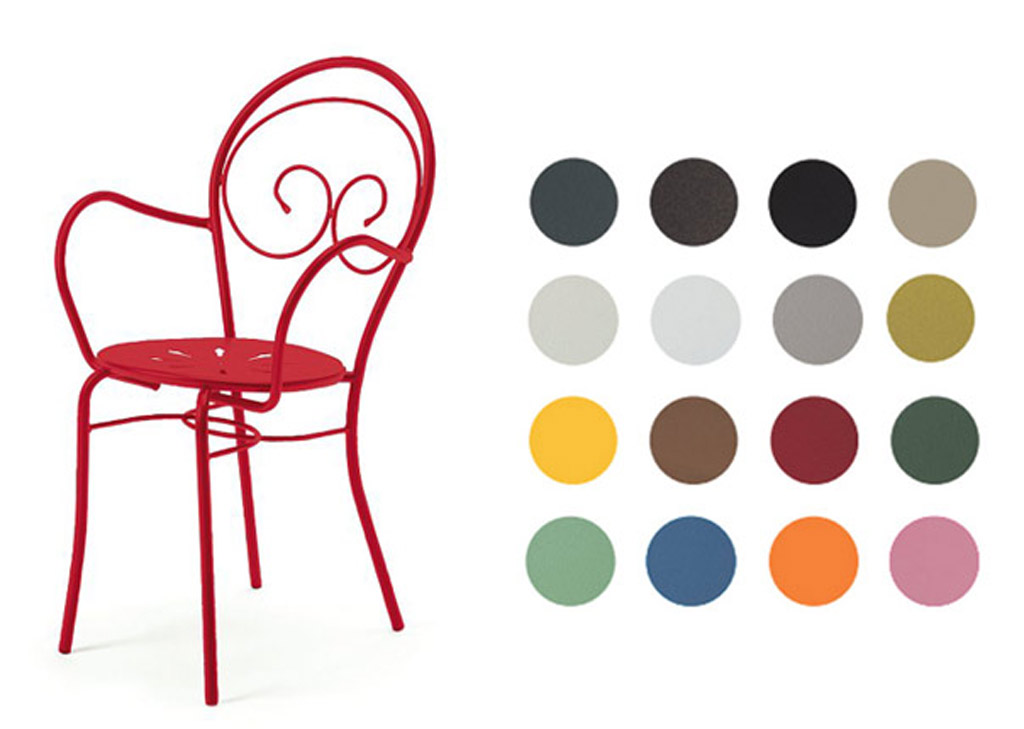 Gartensessel Mimmo Landhausstil weiß BCU Gartensessel Mimmo Landhausstil schwarz NE