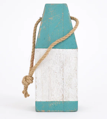 Bojen-Türstopper aus Holz Höhe 21 cm Bojen-Türstopper aus Holz Höhe 21 cm