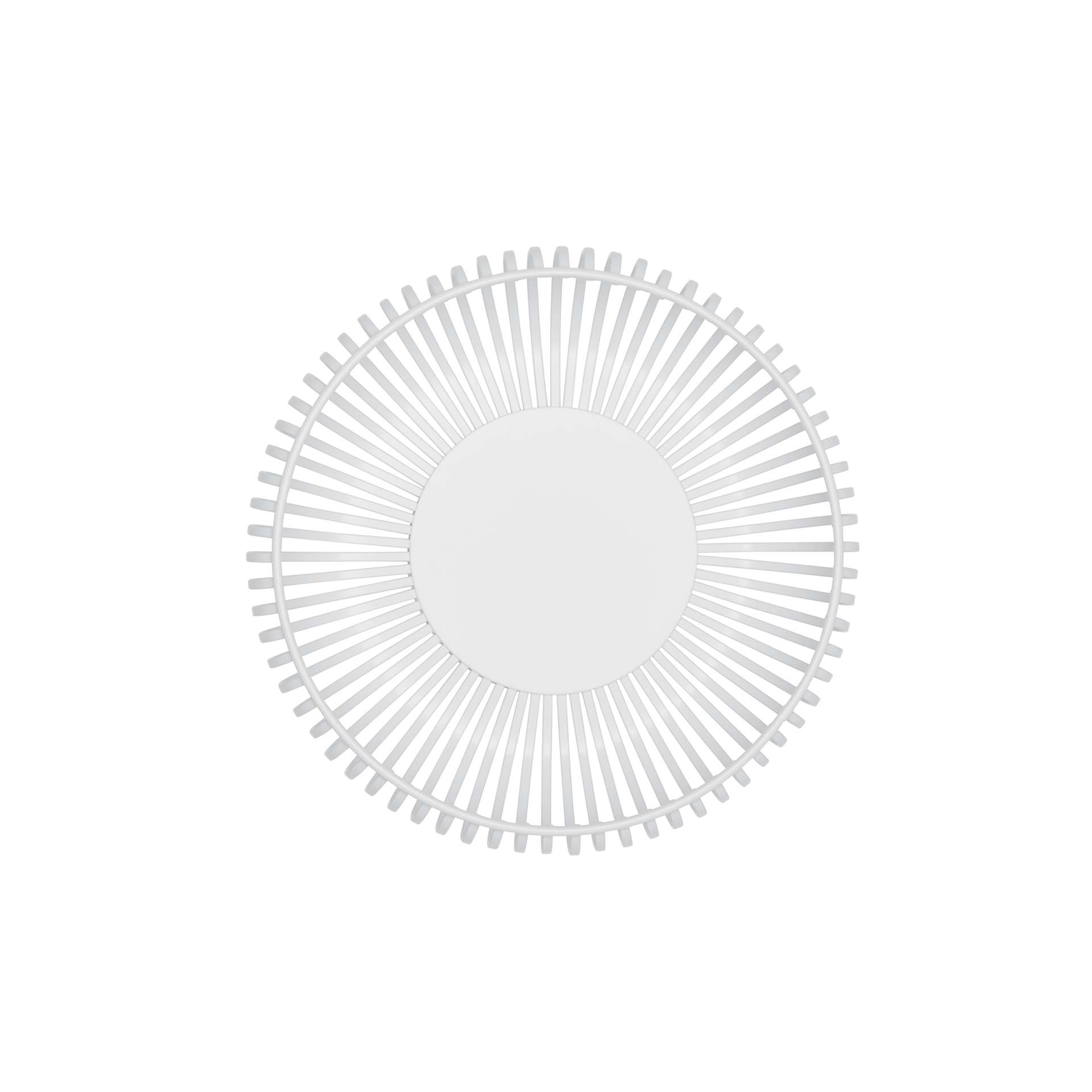 Deko-Schale LITO Metall Weiß M günstig online kaufen