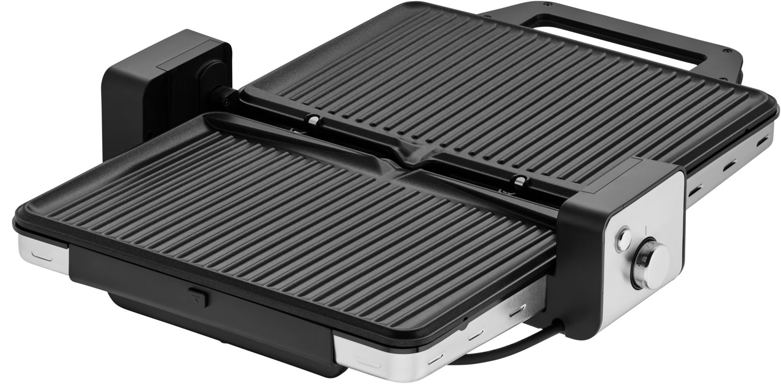 Lono 2in1 Kontaktgrill mit Vario-Flex-Grillplatte, 2.100 Watt