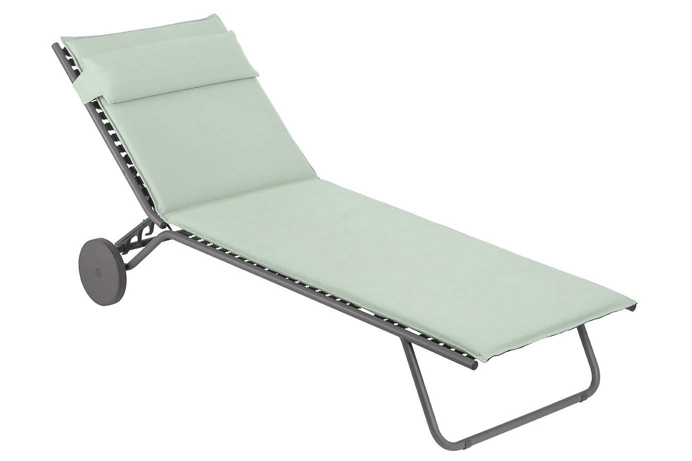 Outdoor Sonnenliege BAYANNE Jade / Gestell Titane Outdoor Sonnenliege BAYANNE Jade / Gestell Titane