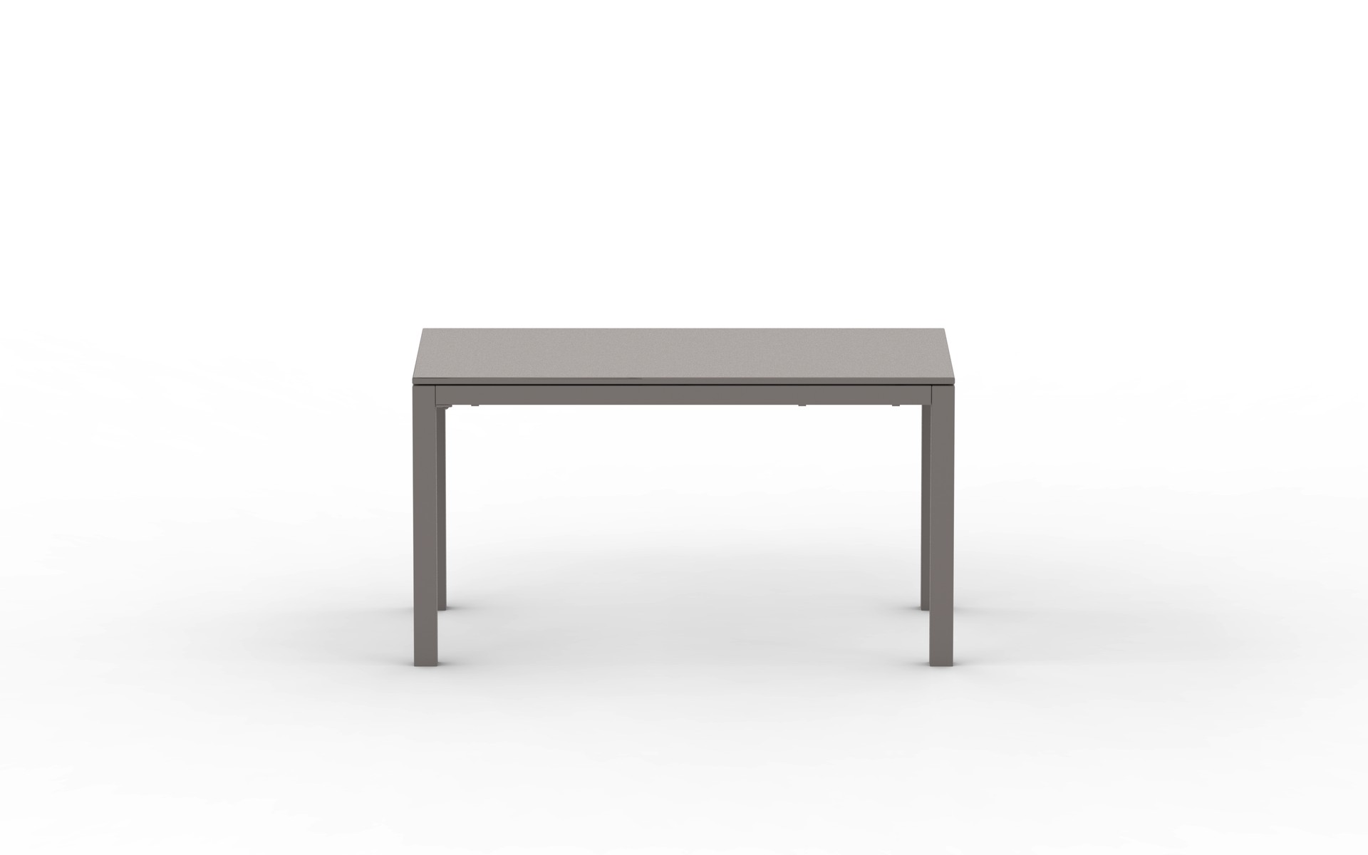 Extia Garten Esstisch ausziehbar Schlamm 140/200x80 cm