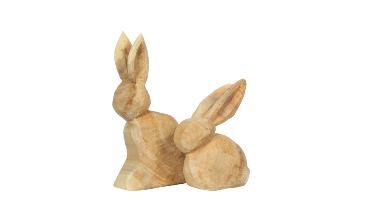 Holz Hase Ruben 40 cm Holz Hase Ruben 40 cm