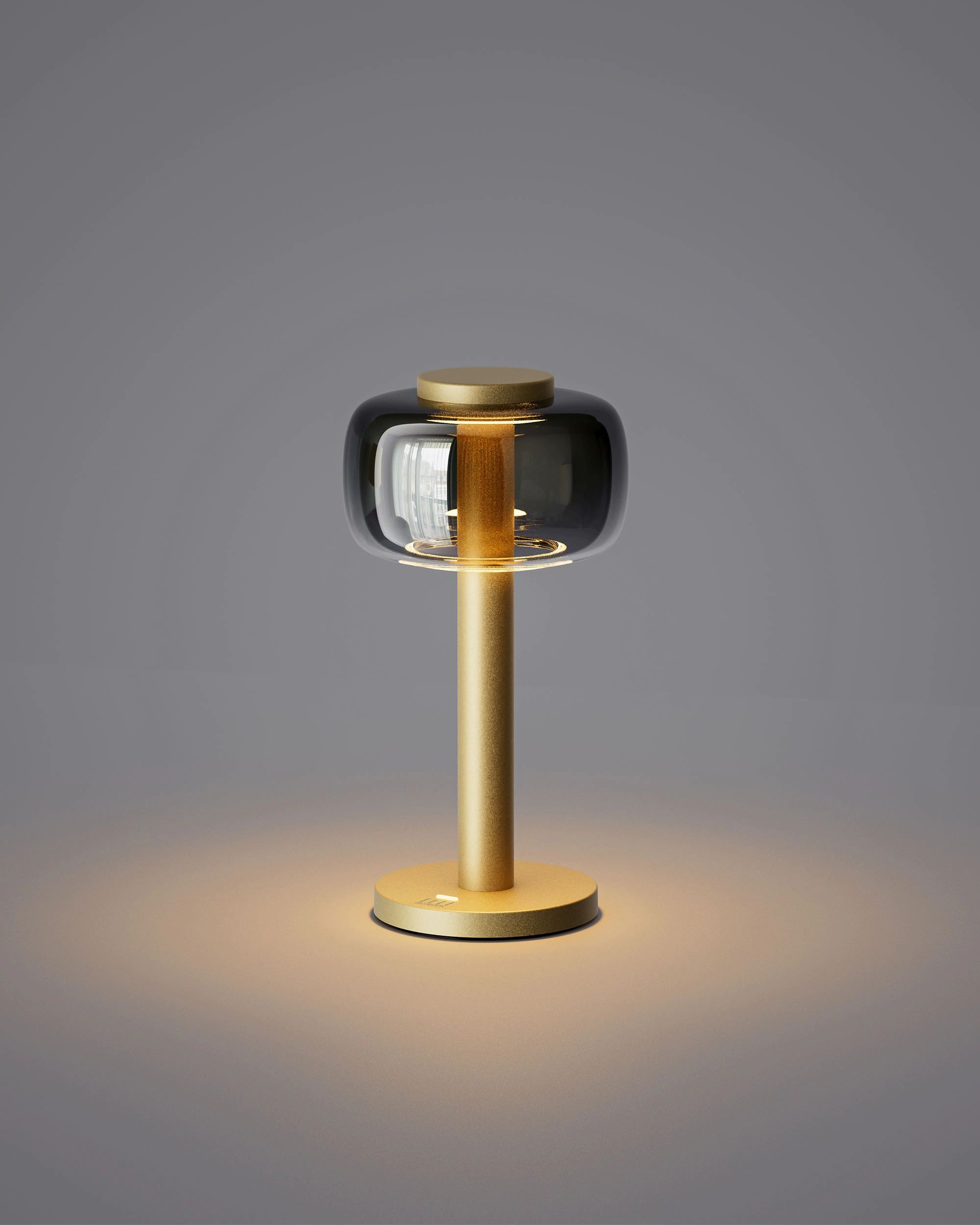 ODEON LED-Akku-Tischleuchte – Warmweiß, Dimmbar Gold ODEON LED-Akku-Tischleuchte – Warmweiß, Dimmbar Gold