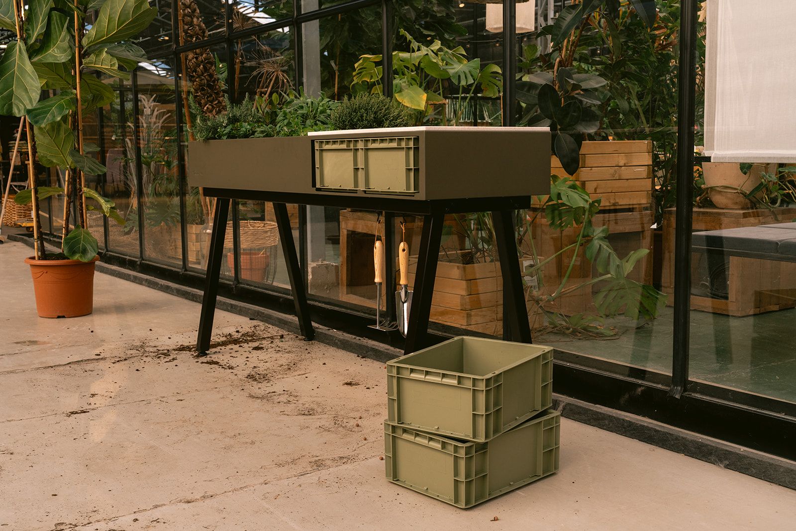 Gardenworks Aufbewahrungskiste in Grün