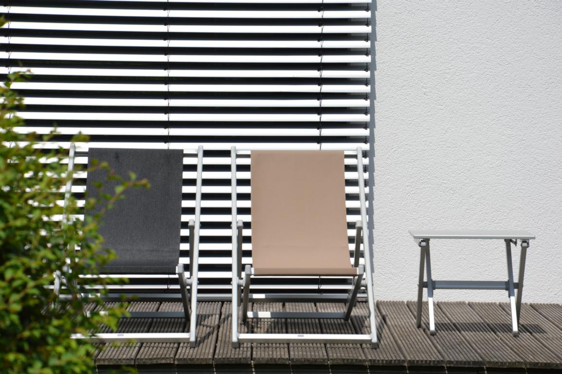 Liegestuhl Rimini eloxiert 