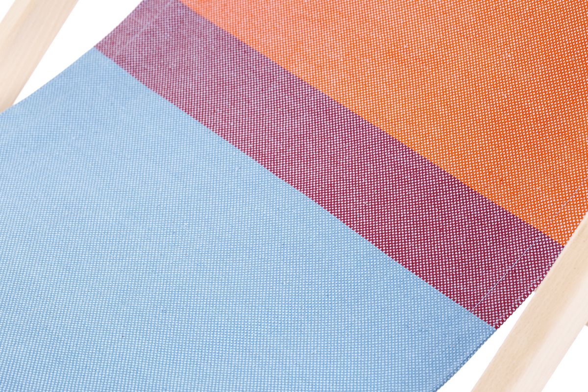 Strandstuhl "Beach Chair" rot/blau Strandstuhl "Beach Chair" rot/blau